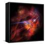 A Collection of Colorful Nebulae, Gases, Dust, Stars and Interstellar Matter-Stocktrek Images-Framed Stretched Canvas
