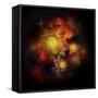 A Collection of Colorful Nebulae, Gases, Dust, Stars and Interstellar Matter-Stocktrek Images-Framed Stretched Canvas