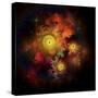 A Collection of Colorful Nebulae, Gases, Dust, Stars and Interstellar Matter-Stocktrek Images-Stretched Canvas