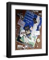 A Collection of Ephemera Related to the Empire Exhibition in Glasgow-null-Framed Premium Giclee Print