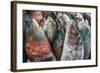 A Collection of Fish for Sale in Kudat Fish Market-James Morgan-Framed Photographic Print