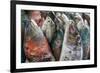 A Collection of Fish for Sale in Kudat Fish Market-James Morgan-Framed Photographic Print