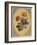 A Collection of Flowers Drawn after Nature and Disposed in an Ornamental and Picturesque Manner-John Edwards-Framed Giclee Print