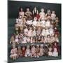 A Collection of German and French Bisque Headed Dolls-null-Mounted Giclee Print