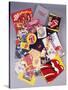 A Collection of Over Thirty Rolling Stones Souvenirs-null-Stretched Canvas