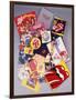 A Collection of Over Thirty Rolling Stones Souvenirs-null-Framed Giclee Print