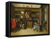 A Collection of Paintings-Frans Francken the Younger-Framed Stretched Canvas