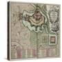 A Collection of Plans and Views of Towns in Various Parts of the World, France-J B Homann-Stretched Canvas