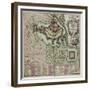 A Collection of Plans and Views of Towns in Various Parts of the World, France-J B Homann-Framed Giclee Print