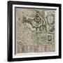 A Collection of Plans and Views of Towns in Various Parts of the World, France-J B Homann-Framed Giclee Print