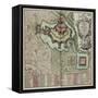 A Collection of Plans and Views of Towns in Various Parts of the World, France-J B Homann-Framed Stretched Canvas