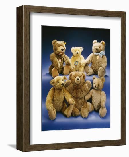 A Collection of Steiff Teddy Bears-Steiff-Framed Giclee Print