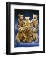 A Collection of Steiff Teddy Bears-Steiff-Framed Giclee Print