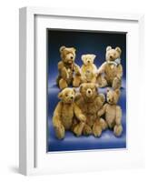 A Collection of Steiff Teddy Bears-Steiff-Framed Giclee Print