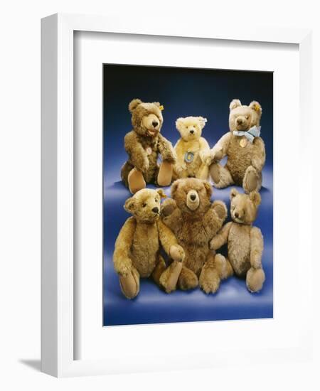 A Collection of Steiff Teddy Bears-Steiff-Framed Giclee Print