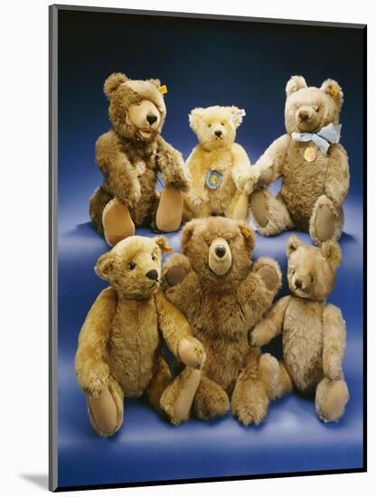 A Collection of Steiff Teddy Bears-Steiff-Mounted Giclee Print