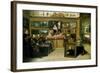 A Collector's Cabient with Abraham Ortelius and Justus Lipsius-Frans Francken the Younger-Framed Giclee Print