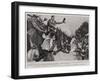 A Colonial Welcome to British Troops, a Scene at Zwartkop Station-Arthur Paine Garratt-Framed Giclee Print