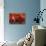 A Colony Being Established on an Alien Red Planet-null-Stretched Canvas displayed on a wall