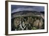 A Colorful Coral Reef Grows in Shallow Water in the Solomon Islands-Stocktrek Images-Framed Photographic Print