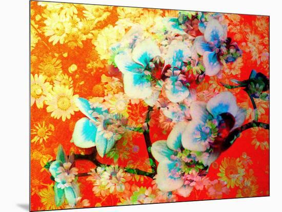 A Colorful Floral Montage-Alaya Gadeh-Mounted Photographic Print