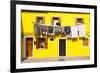 A Colorful House on Burano, Venice, Veneto, Italy, Europe-Julian Elliott-Framed Photographic Print