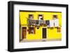 A Colorful House on Burano, Venice, Veneto, Italy, Europe-Julian Elliott-Framed Premium Photographic Print