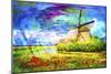 A Colorful Place In My Dream-Ata Alishahi-Mounted Giclee Print
