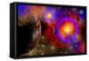 A Colorful Section of Alien Space in Our Galaxy-null-Framed Stretched Canvas