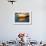 A Colorful Wooden Boat Reflected In The Calm Water Near Marsala, Sicily-Erik Kruthoff-Framed Photographic Print displayed on a wall