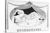 A Comatose Etheromane-Gerda Wegener-Stretched Canvas