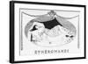 A Comatose Etheromane-Gerda Wegener-Framed Art Print