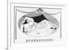 A Comatose Etheromane-Gerda Wegener-Framed Art Print