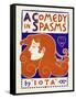 A Comedy In Spasms By "Iota"-Lincoln-Framed Stretched Canvas