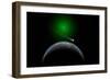 A Comet Passing a Distant Alien World-null-Framed Premium Giclee Print