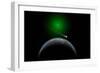 A Comet Passing a Distant Alien World-null-Framed Premium Giclee Print