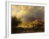 A Coming Storm-Barend Cornelis Koekkoek-Framed Giclee Print