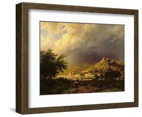 A Coming Storm-Barend Cornelis Koekkoek-Framed Giclee Print