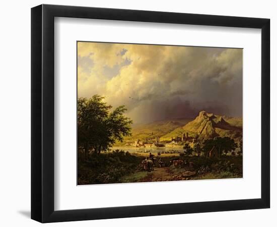 A Coming Storm-Barend Cornelis Koekkoek-Framed Giclee Print