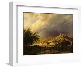 A Coming Storm-Barend Cornelis Koekkoek-Framed Giclee Print