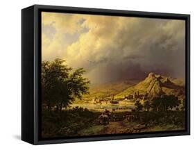 A Coming Storm-Barend Cornelis Koekkoek-Framed Stretched Canvas