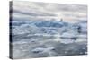 A Commercial Iceberg Tour Amongst Huge Icebergs Calved from the Ilulissat Glacier-Michael-Stretched Canvas