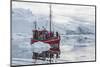 A Commercial Iceberg Tour Amongst Huge Icebergs Calved from the Ilulissat Glacier-Michael-Mounted Photographic Print