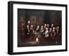 A Committee of the House of Commons at the Fleet Street Prison, London, 1729-William Hogarth-Framed Giclee Print