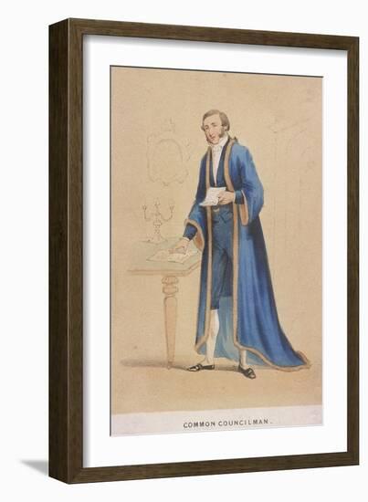 A Common Council Man, 1855-Day & Son-Framed Giclee Print