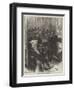 A Communist Club-Room Near Leicester-Square-Felix Regamey-Framed Giclee Print