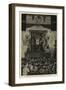 A Communists' Meeting in Paris, Louise Michel Addressing the Audience-Joseph Nash-Framed Giclee Print