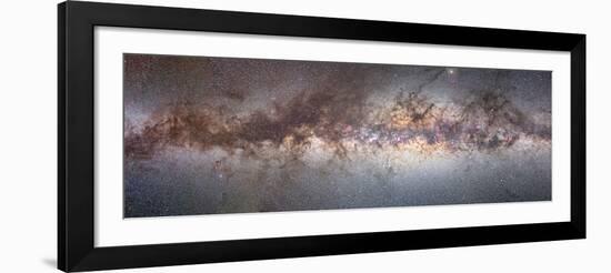 A Complete 360 Degree Panorama of the Milky Way-null-Framed Photographic Print