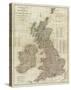 A Complete Map of the British Isles, c.1788-Thomas Kitchin-Stretched Canvas