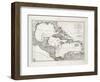 A Complete Map of the West Indies Containing the Coasts of Florida, Louisiana, New Spain and Terra-Samuel Dunn-Framed Giclee Print